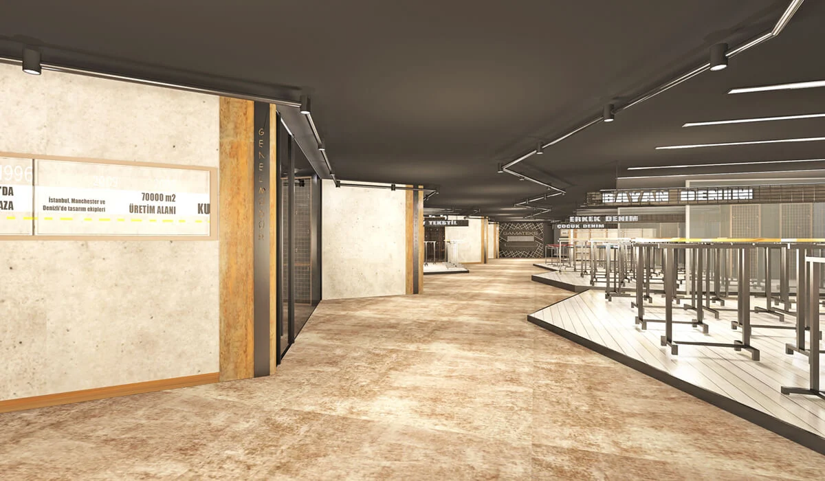 GAMATEKS SHOWROOM PROJESİ — 7